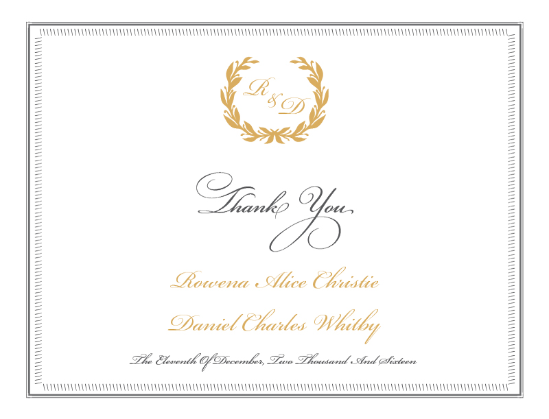 Regal Wreath - Thank You