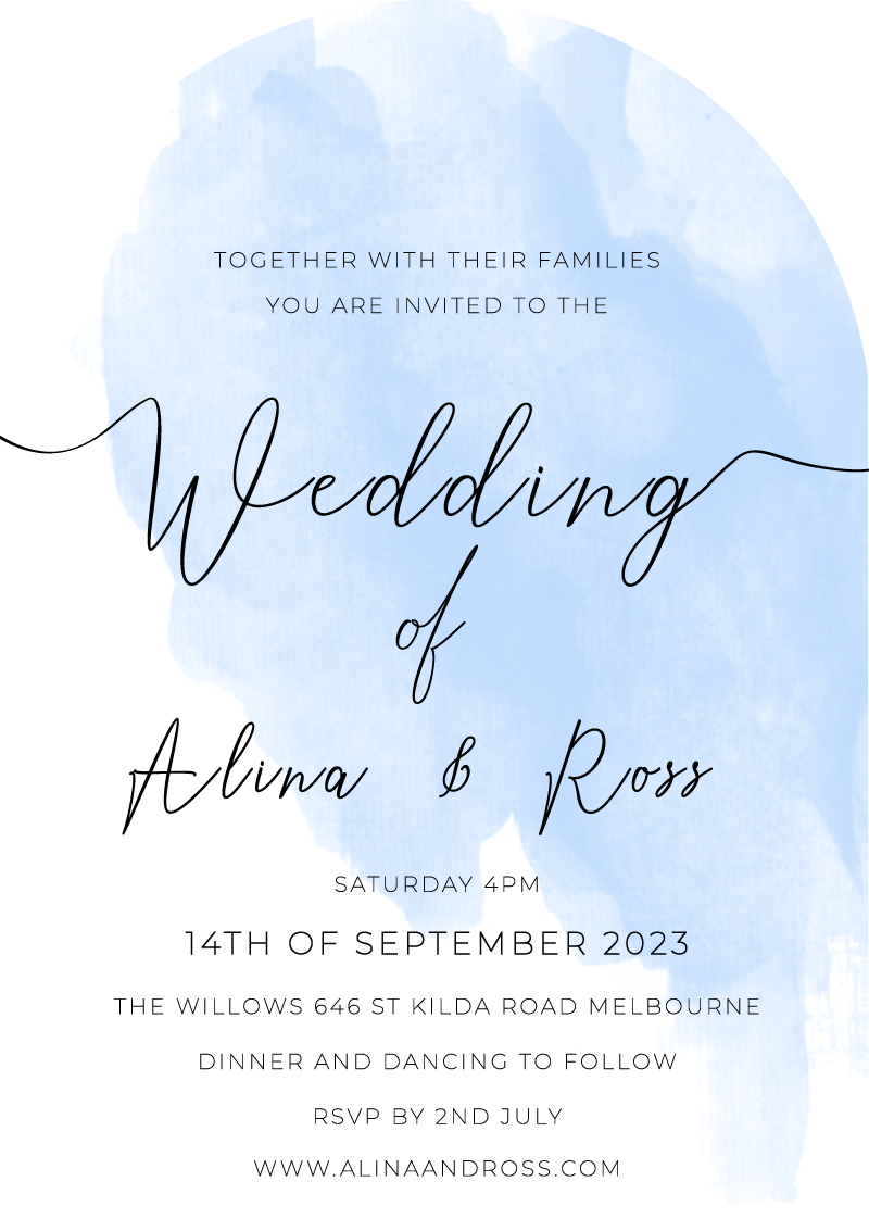 Rosey - Wedding Invitations