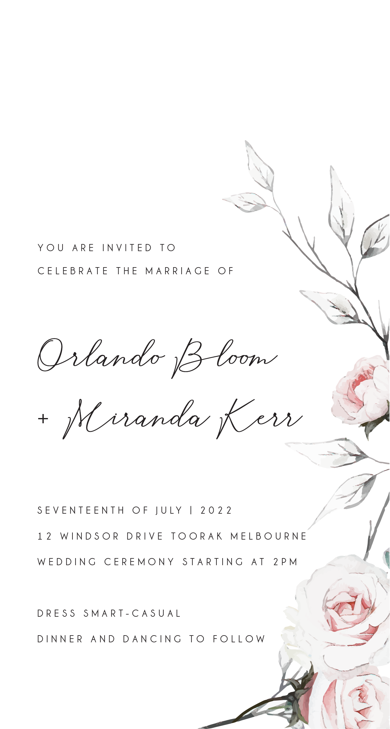 Florescence - Wedding Invitations