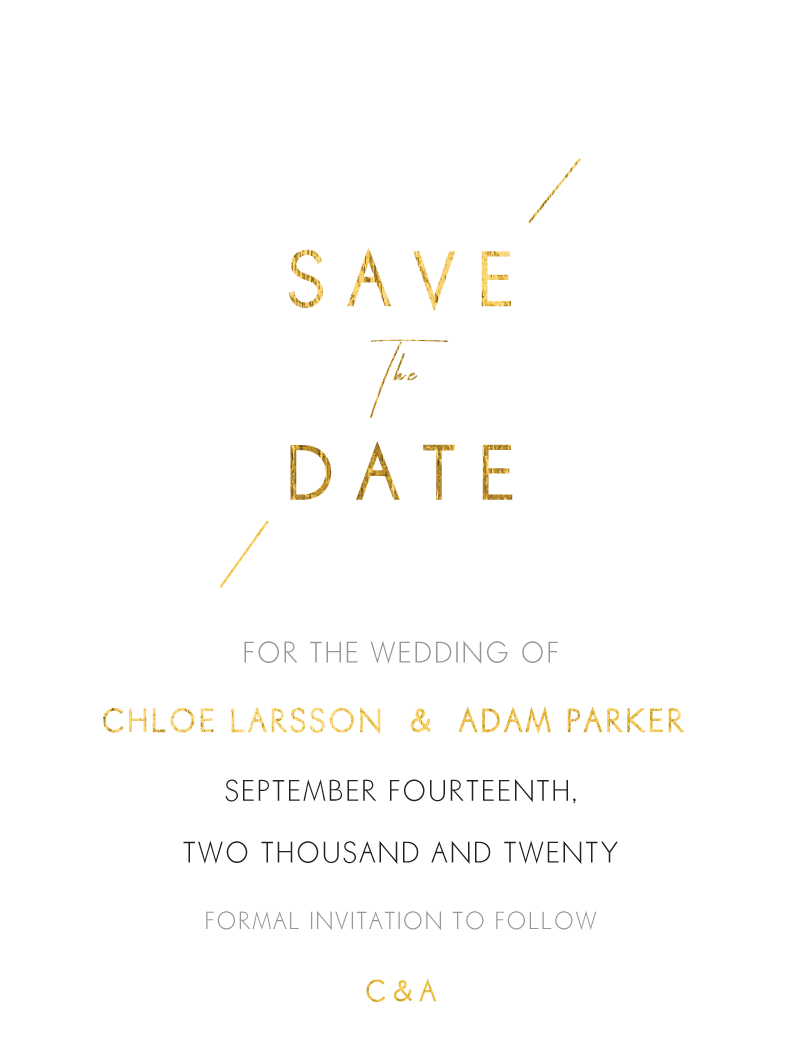 Modern Mode - Save The Date