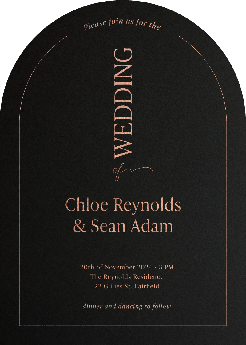 Chloe - Wedding Invitations