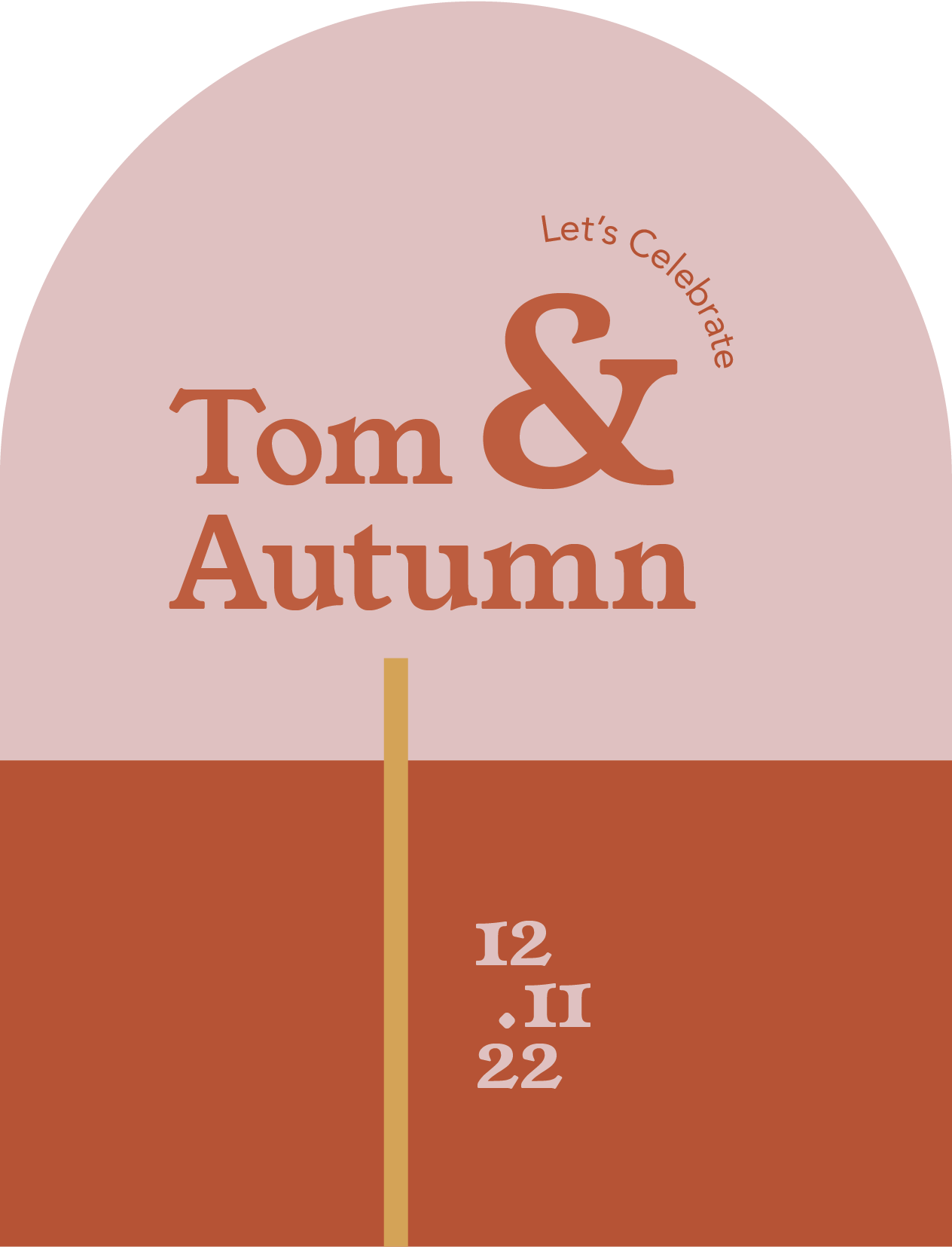 Warm Autumn - Save The Date