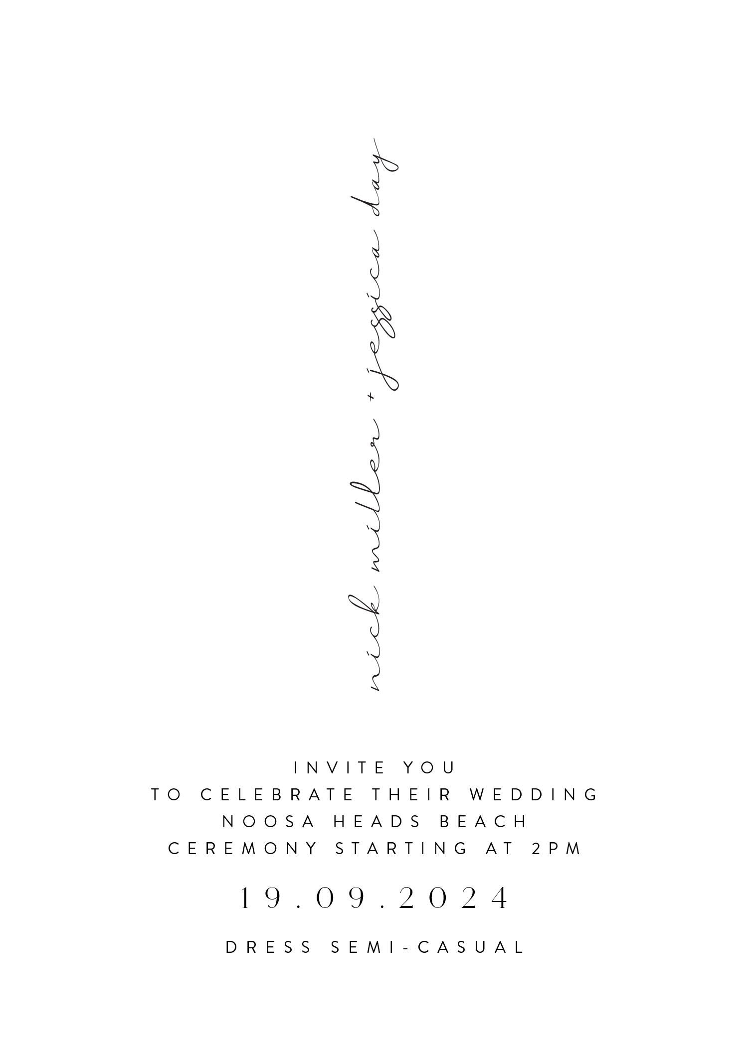 Byron - Wedding Invitations