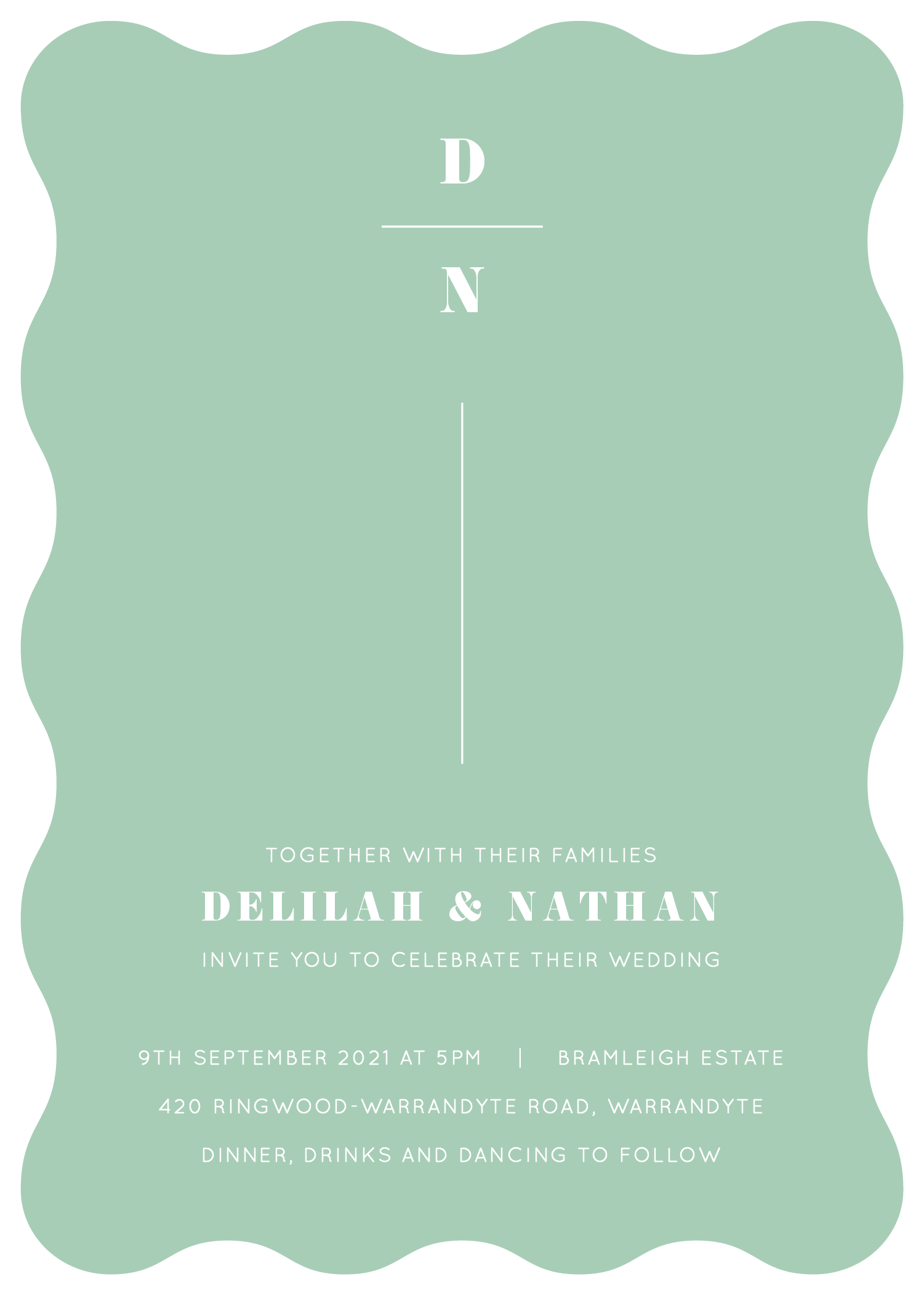 Classic Serif - Wedding Invitations