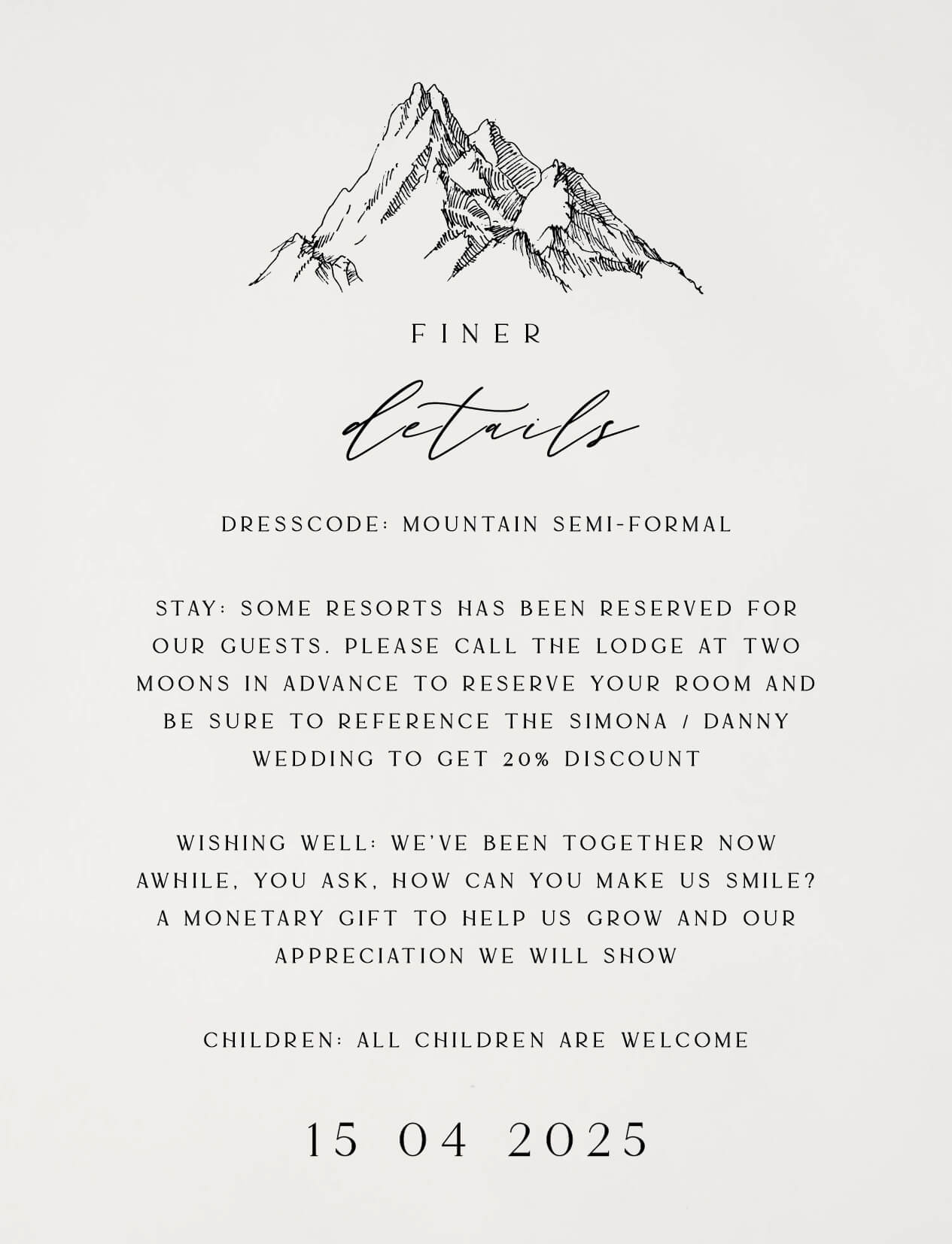 The Summit - Information
