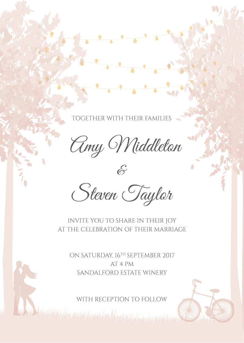 Enchanted Garden - Invitations