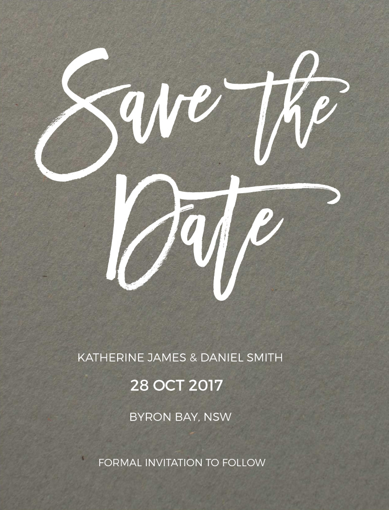 Simply Carefree - Save The Date