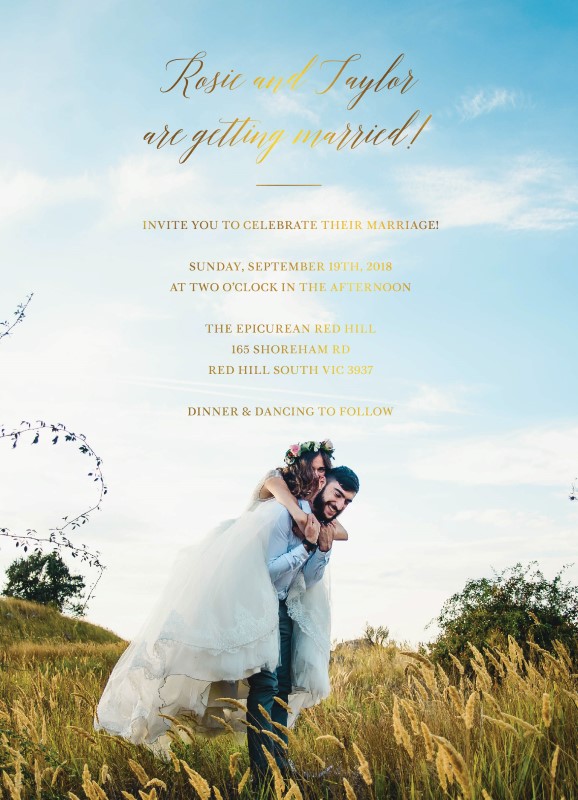 Happily Ever After - Invitations