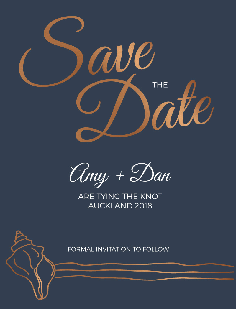 Copper Sands - Save The Date