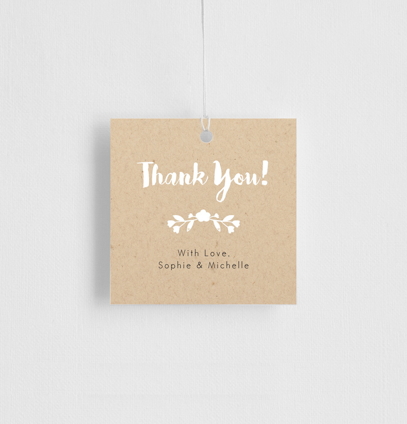 Folk Love - Gift Tags