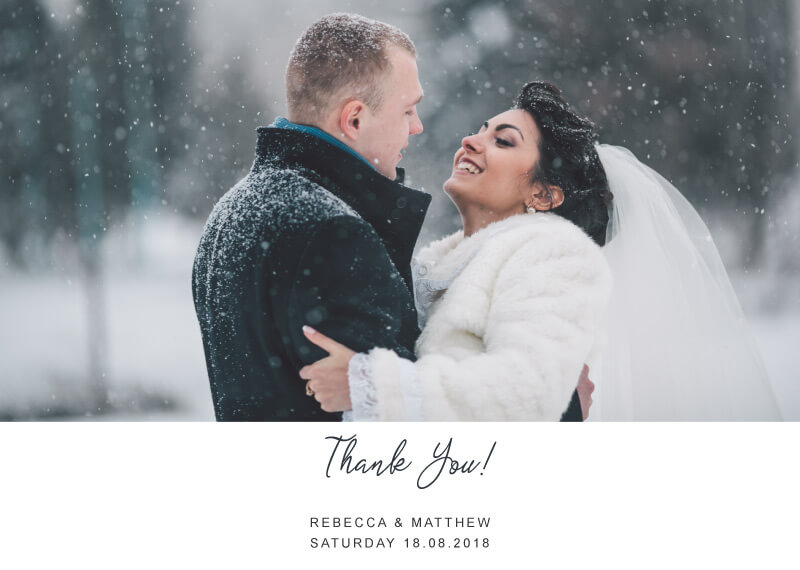 Snow fall - Thank You