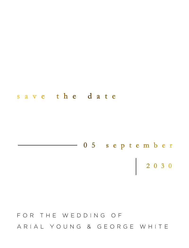 Nouveau - Save The Date