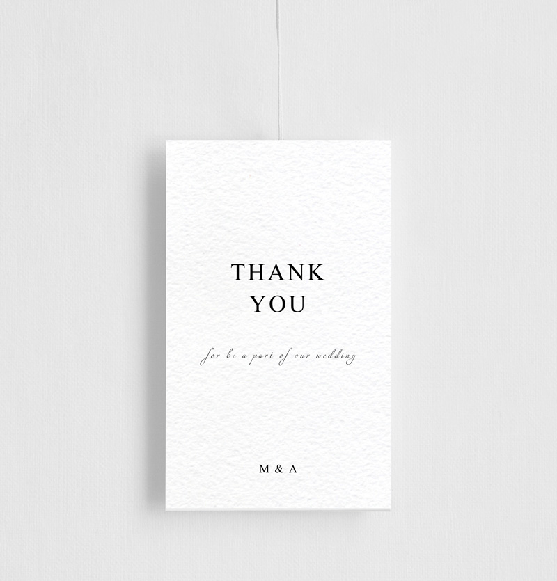 Wedding Petals - Gift Tags