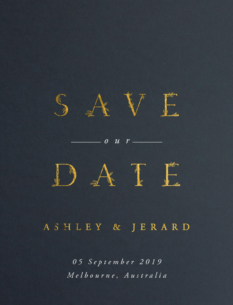 Botanica - Save The Date
