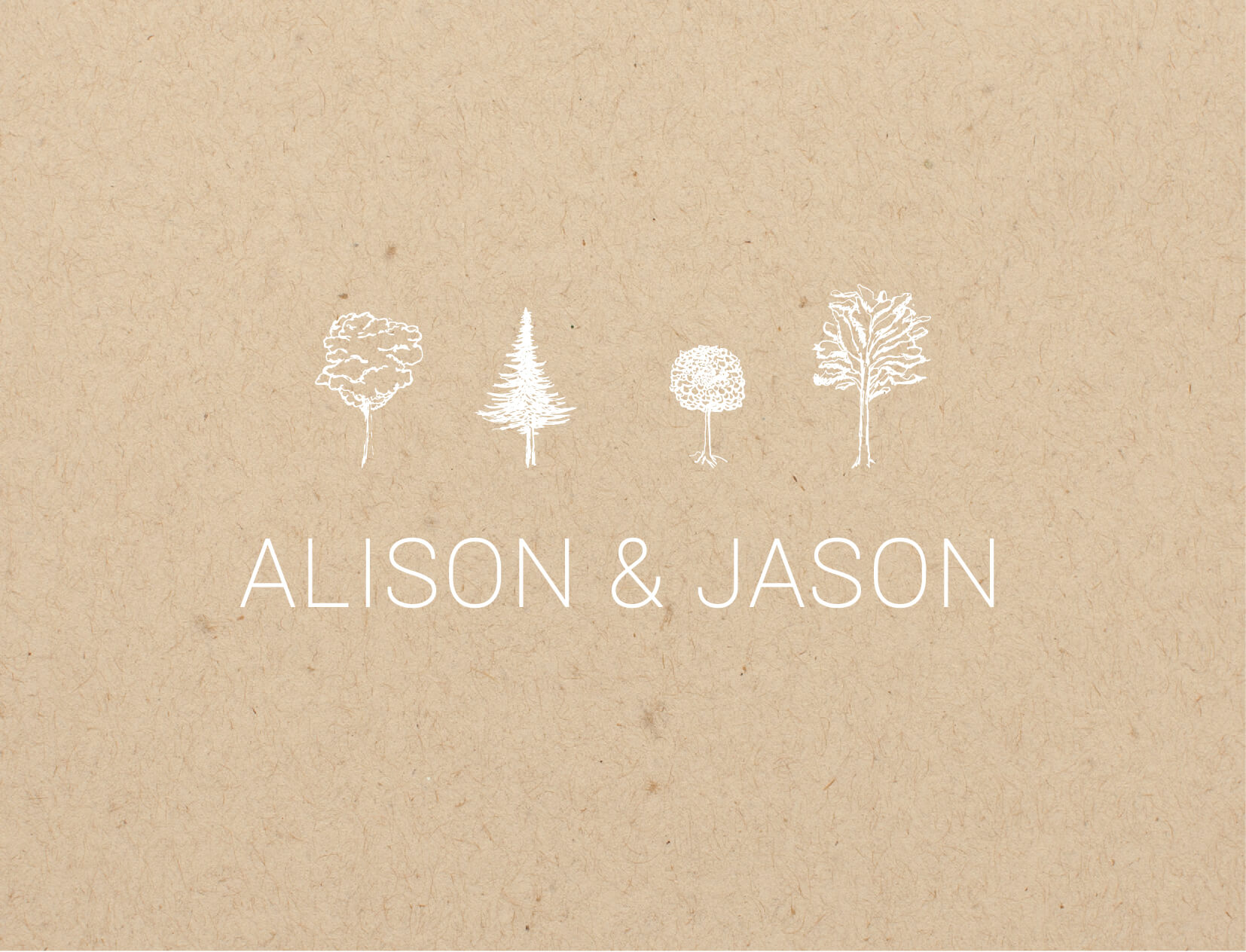 Paper Trees - Save The Date