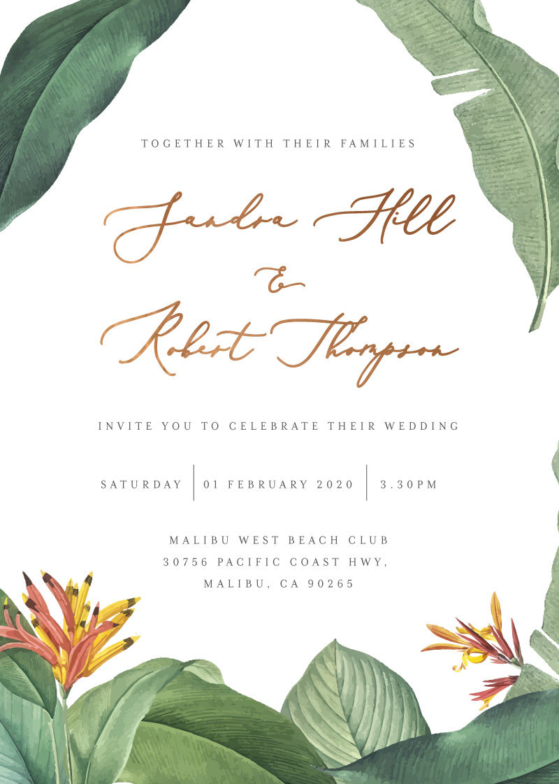Forest of Love - Wedding Invitations