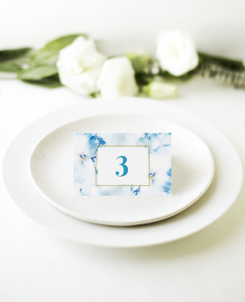 Peacock - Place Card