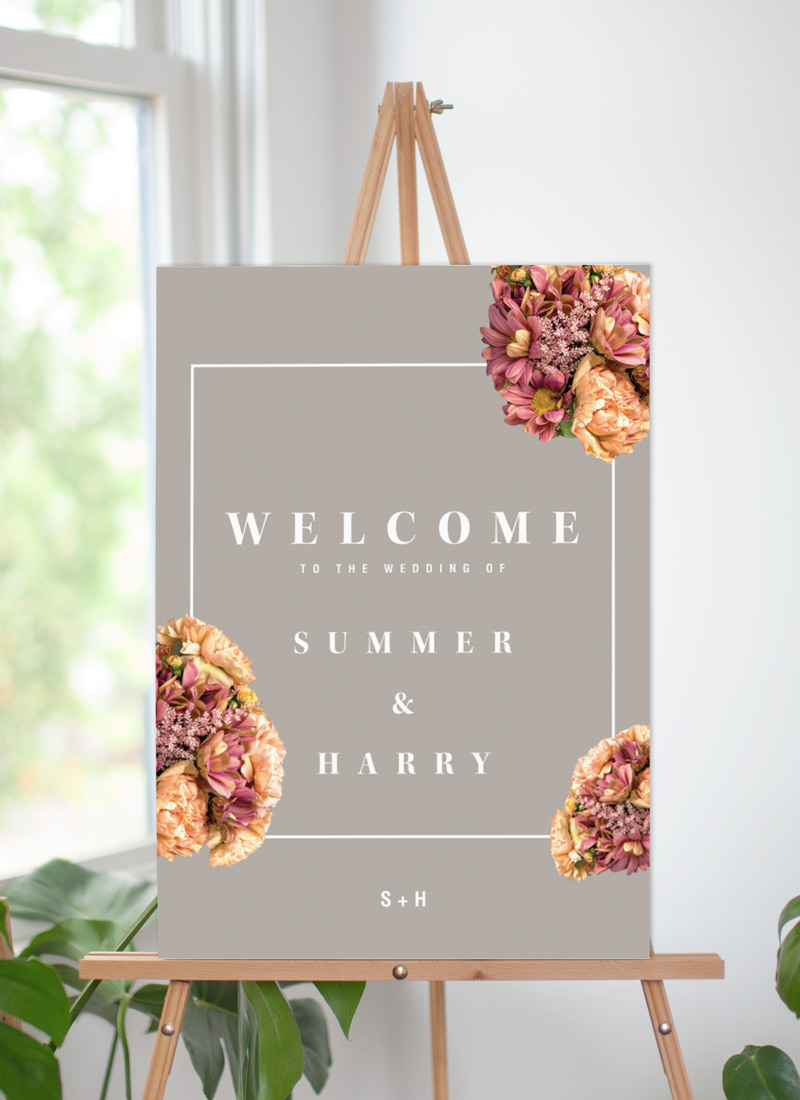 Summer Breeze - Wedding Signs