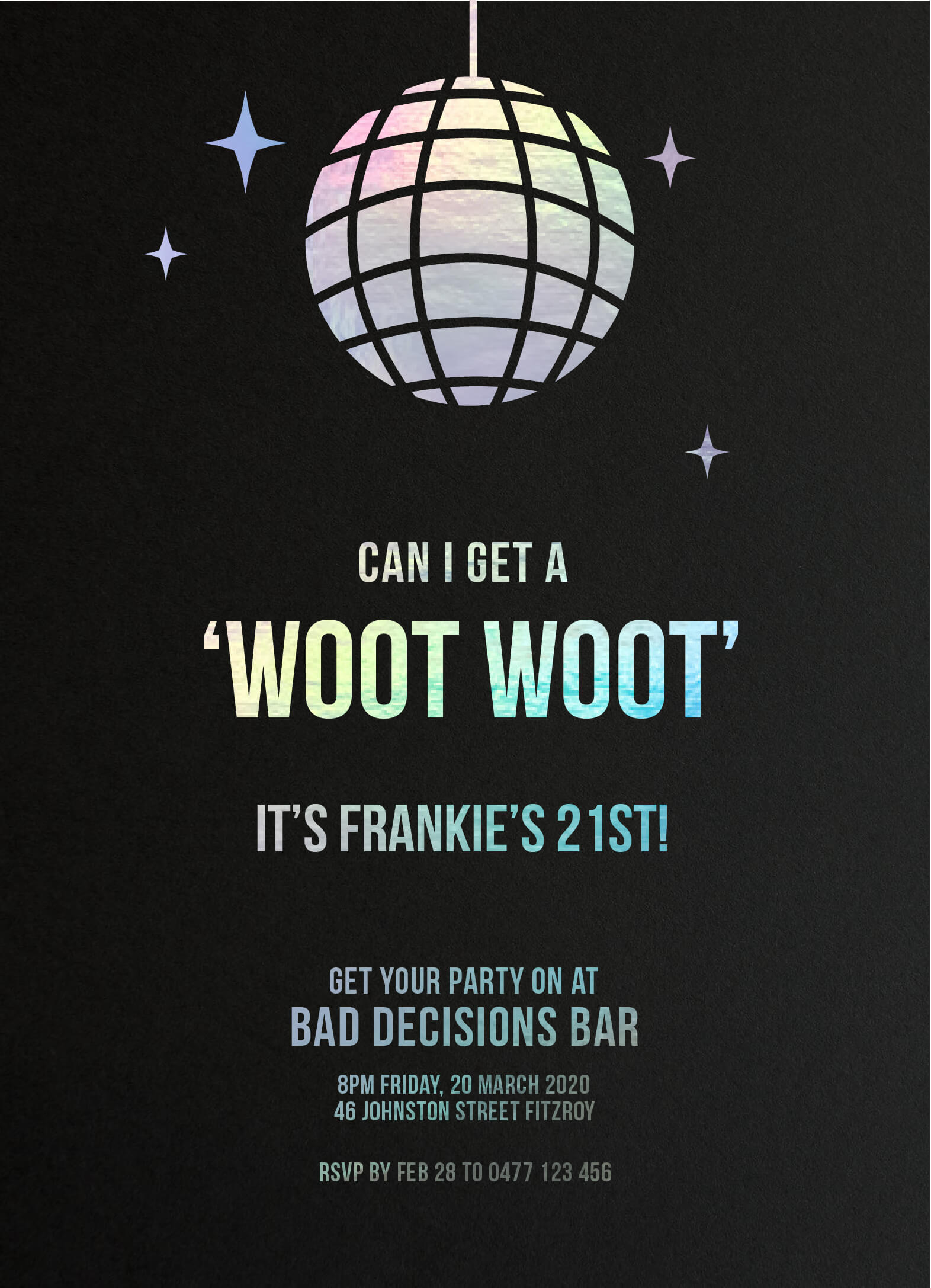 Woot Woot - Birthday Invitations