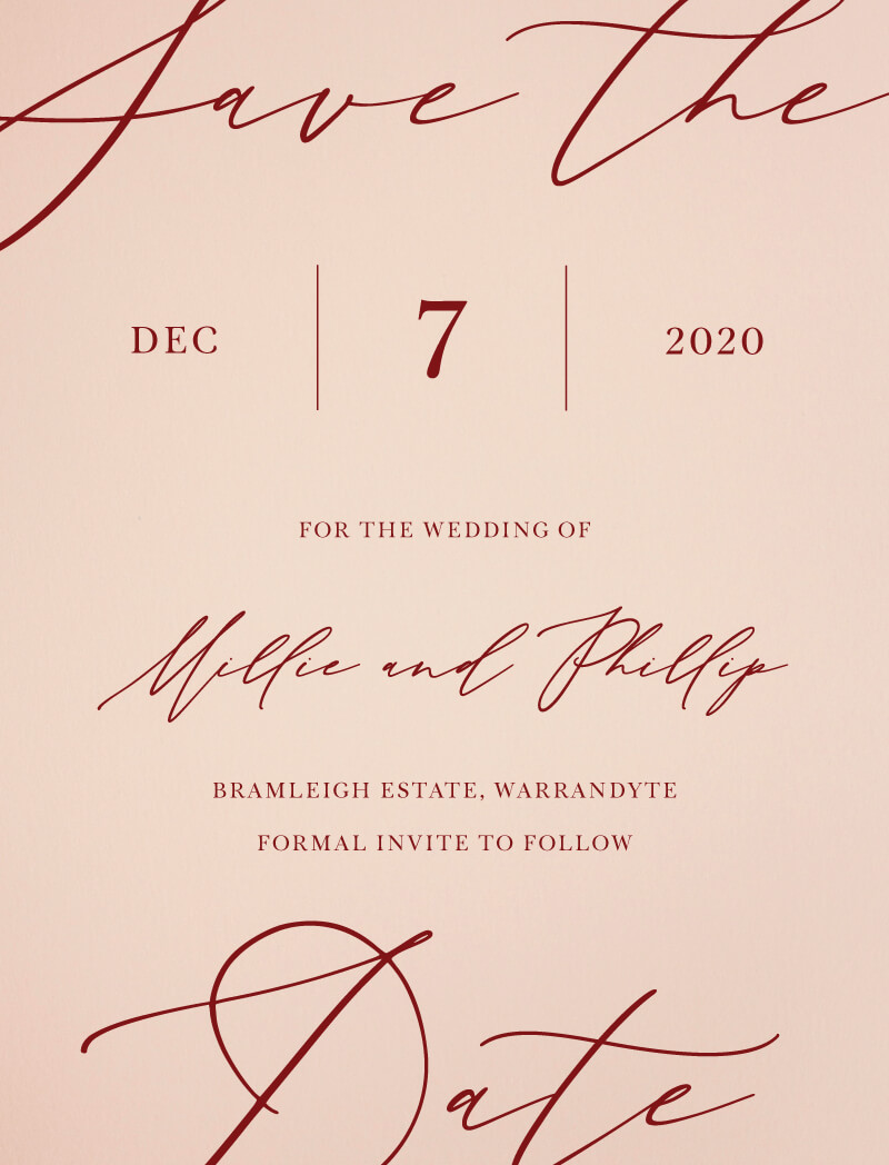The Letters - Save The Date