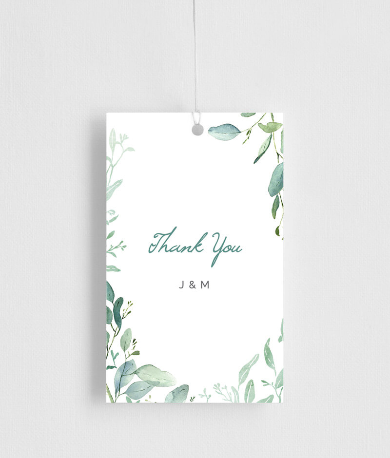 Botanical Geo - Gift Tags