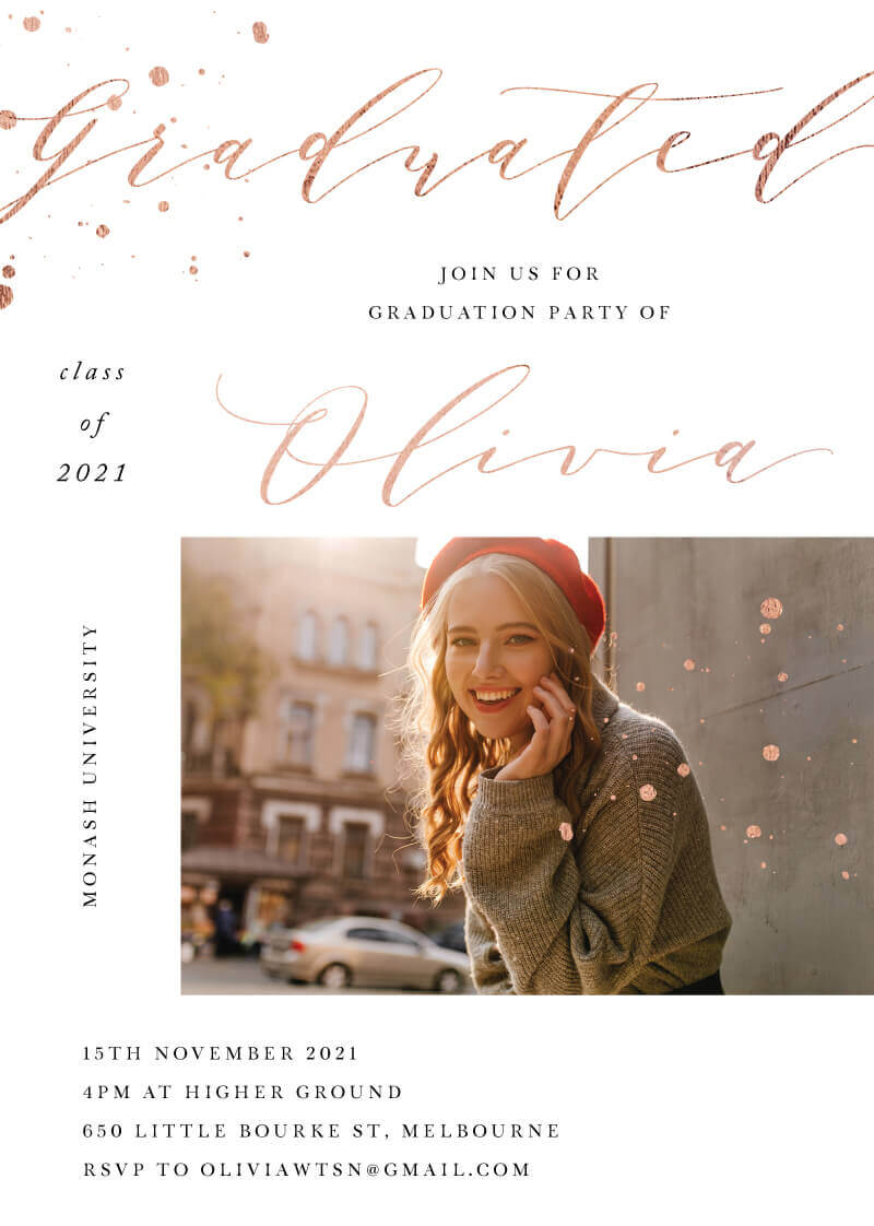 Carouse - Graduation Invitations