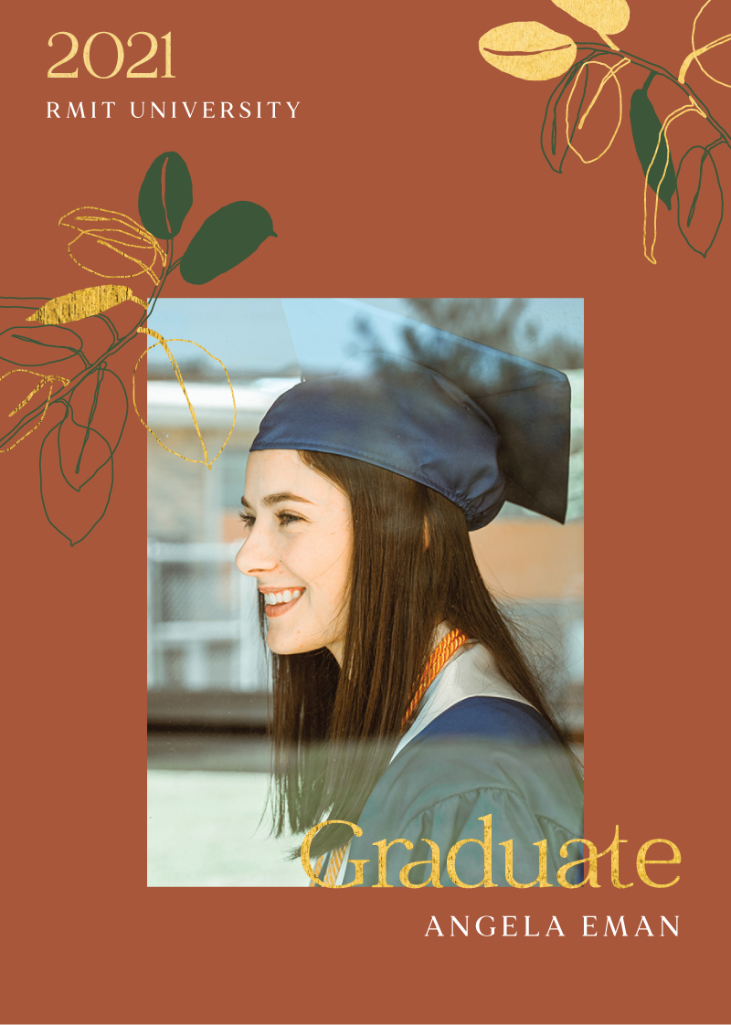 Botany Green  - Graduation Announcements