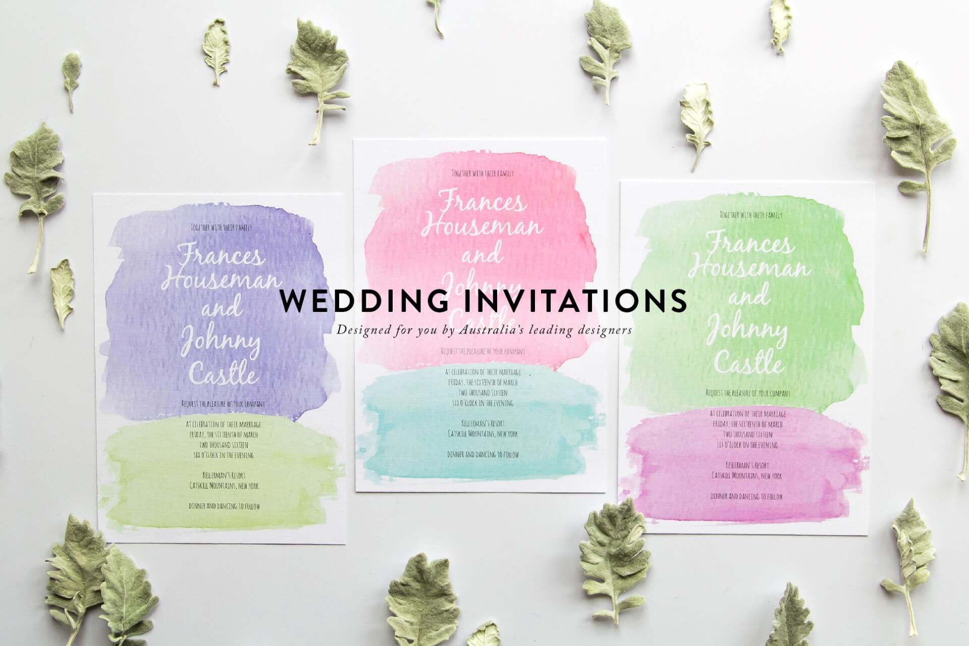 Wedding invitation ideas and inspiration