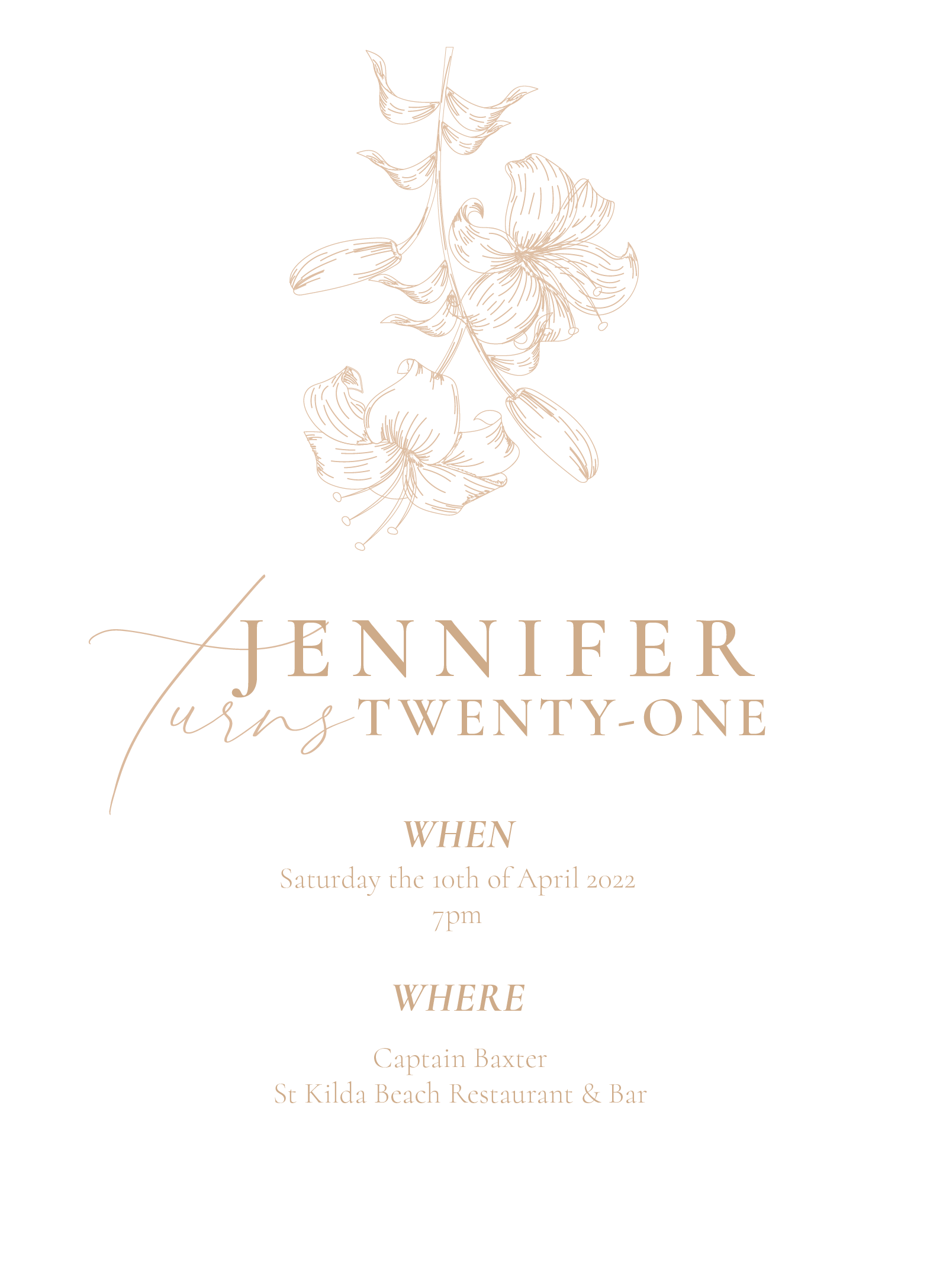 Modern Romance - Birthday Invitations