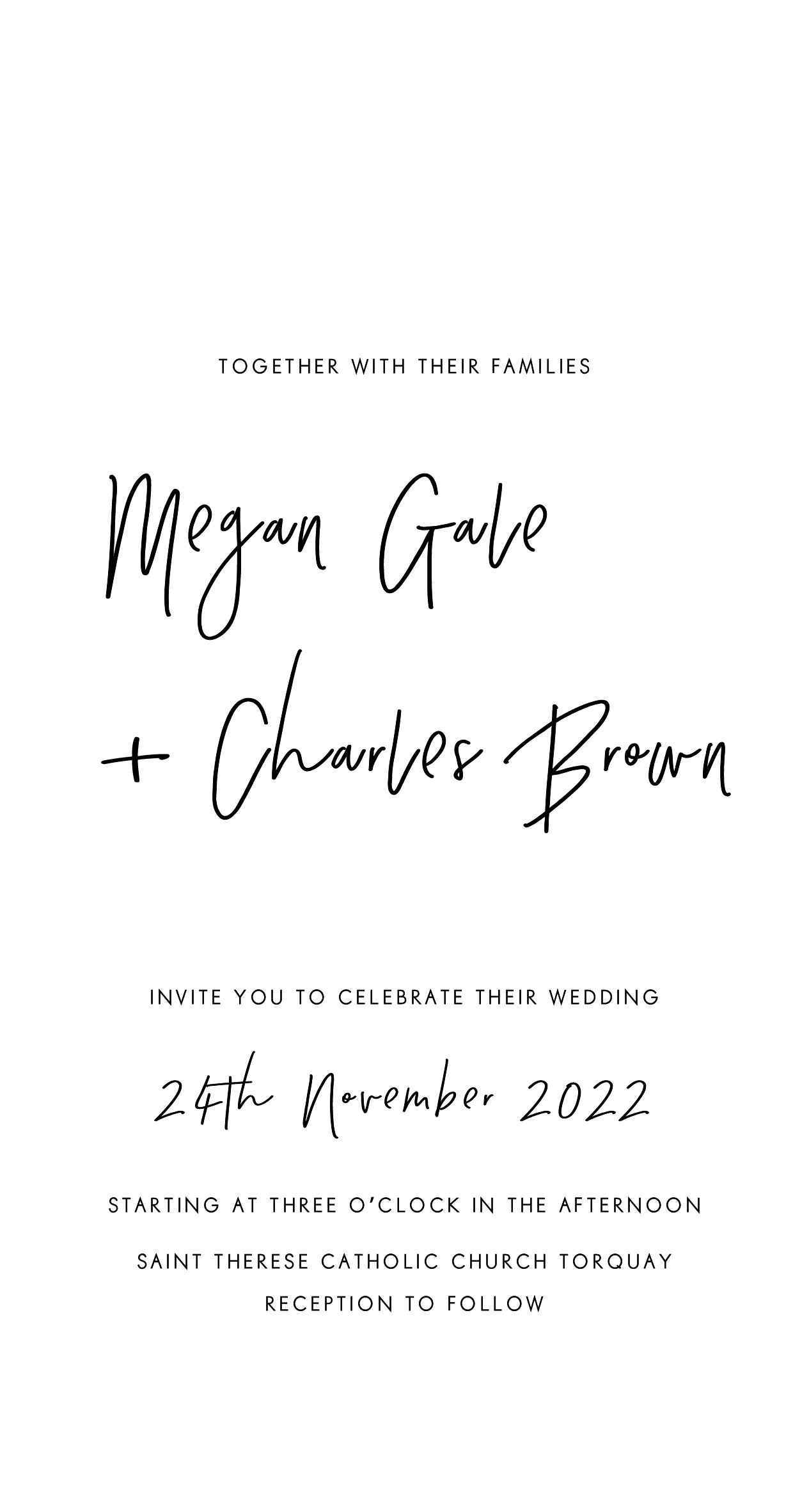 Clair de Lune - Wedding Invitations