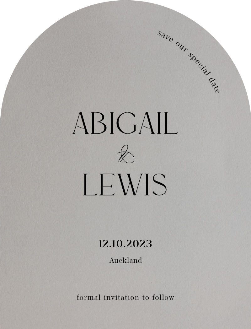 Marion Save The Date - Digital Printing design preview