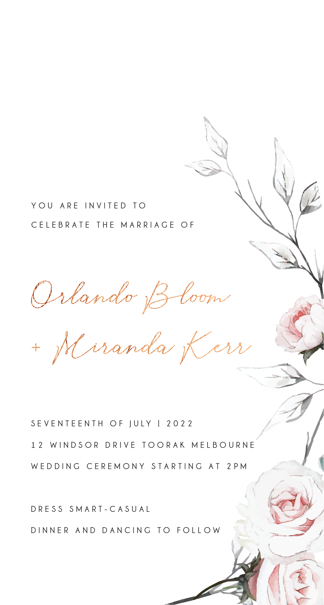 Florescence - Wedding Invitations