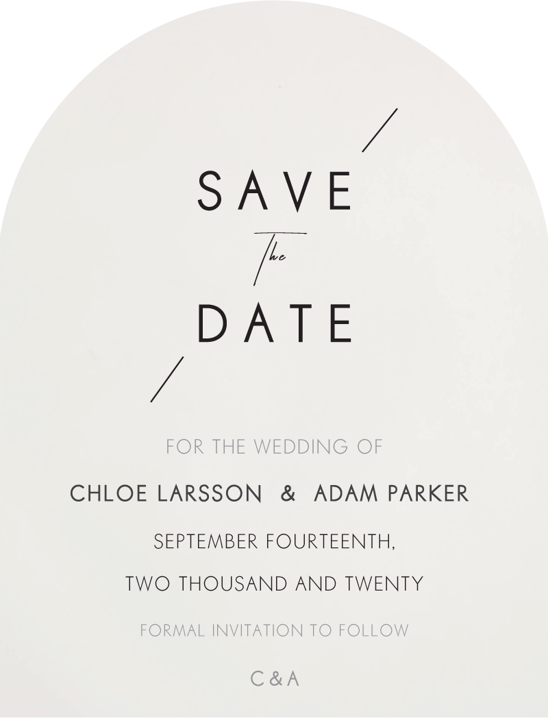 Modern Mode - Save The Date