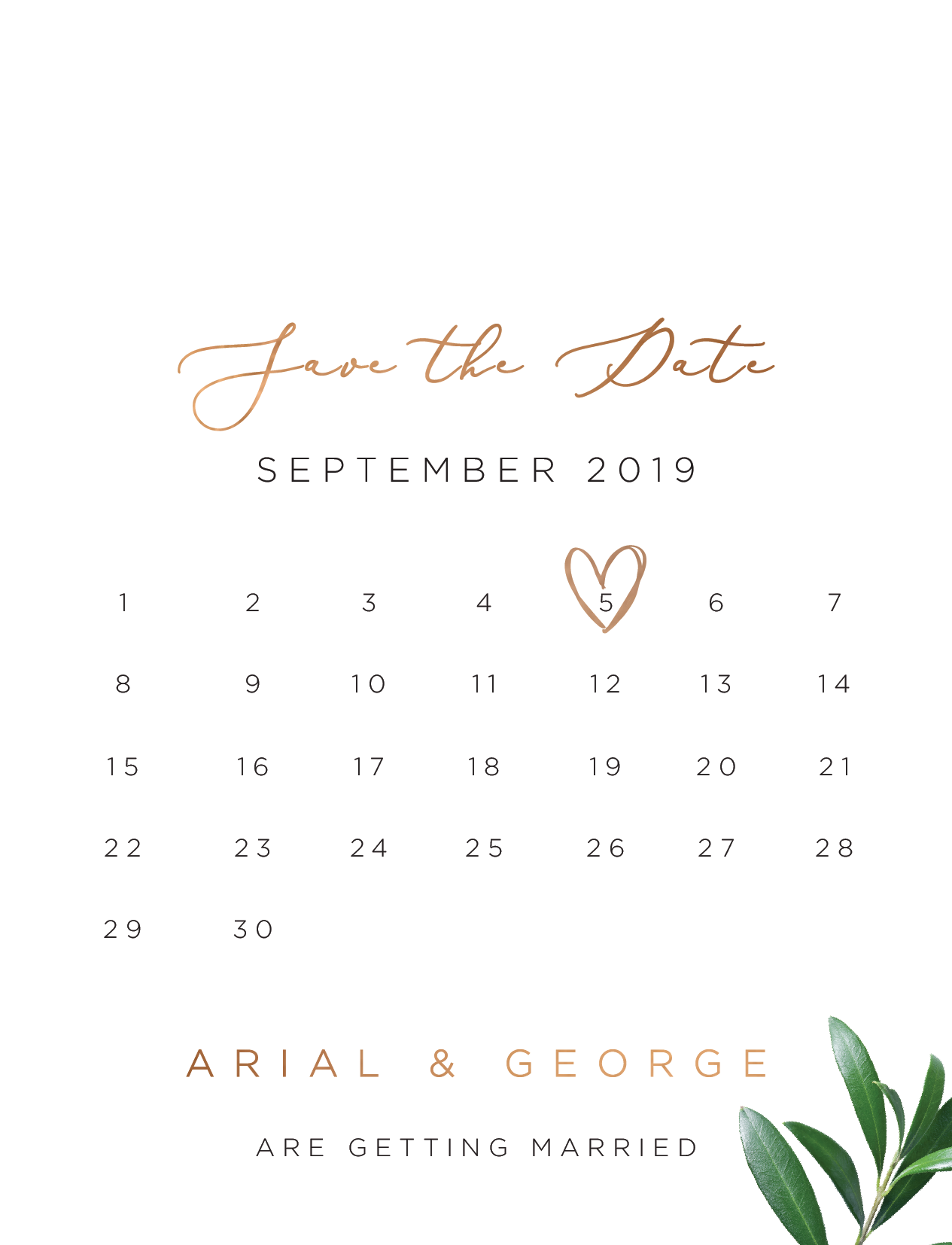 Olive - Save The Date