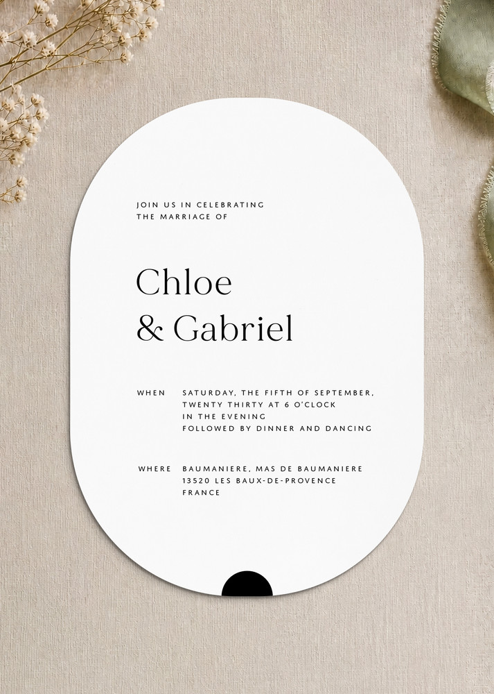 Oliva - Wedding Invitations