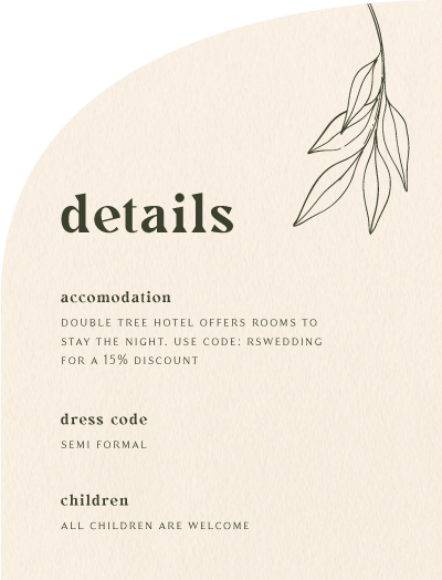 Verdure Information Cards - Digital Printing design preview