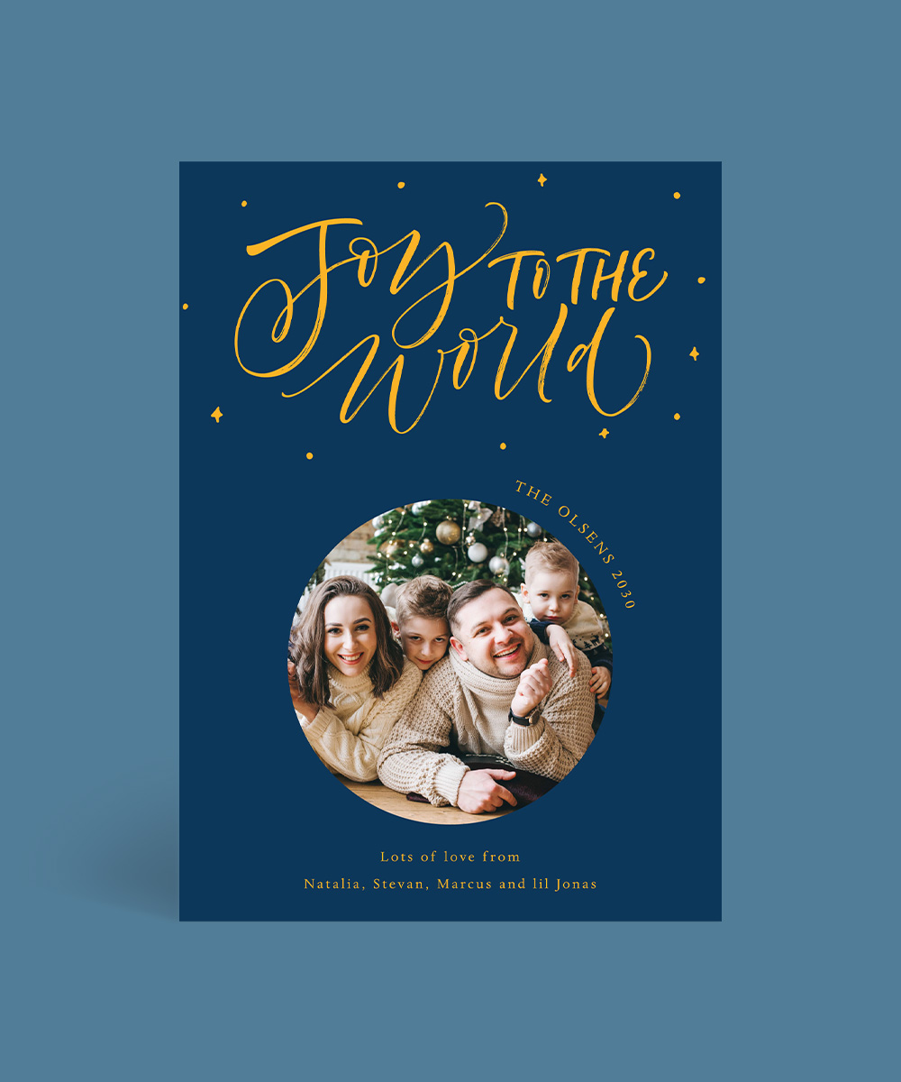 Colourful Christmas - Christmas Cards