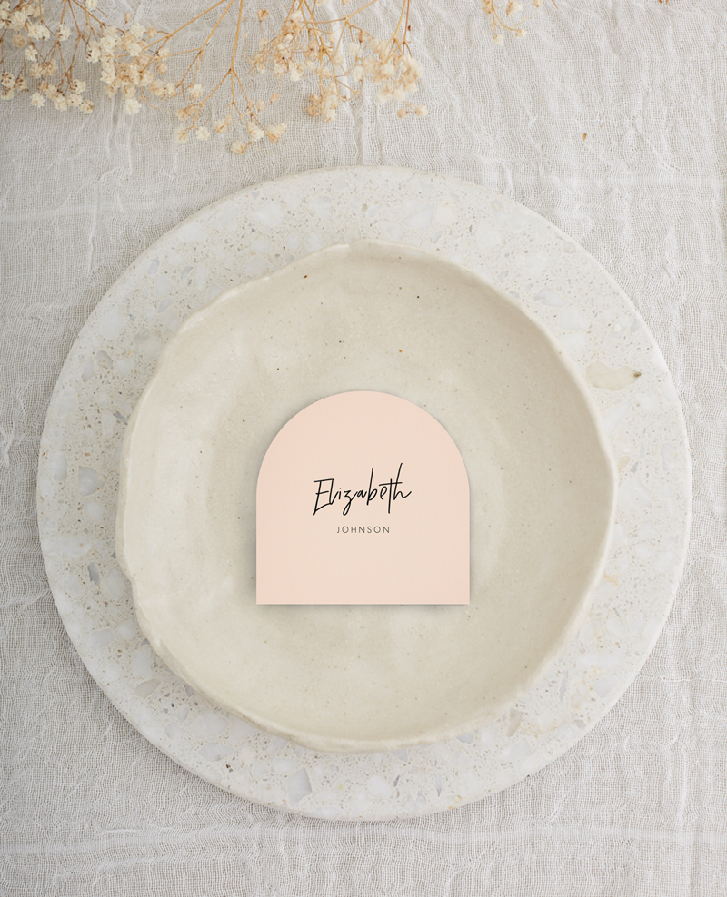 Clair de Lune - Wedding Place Cards