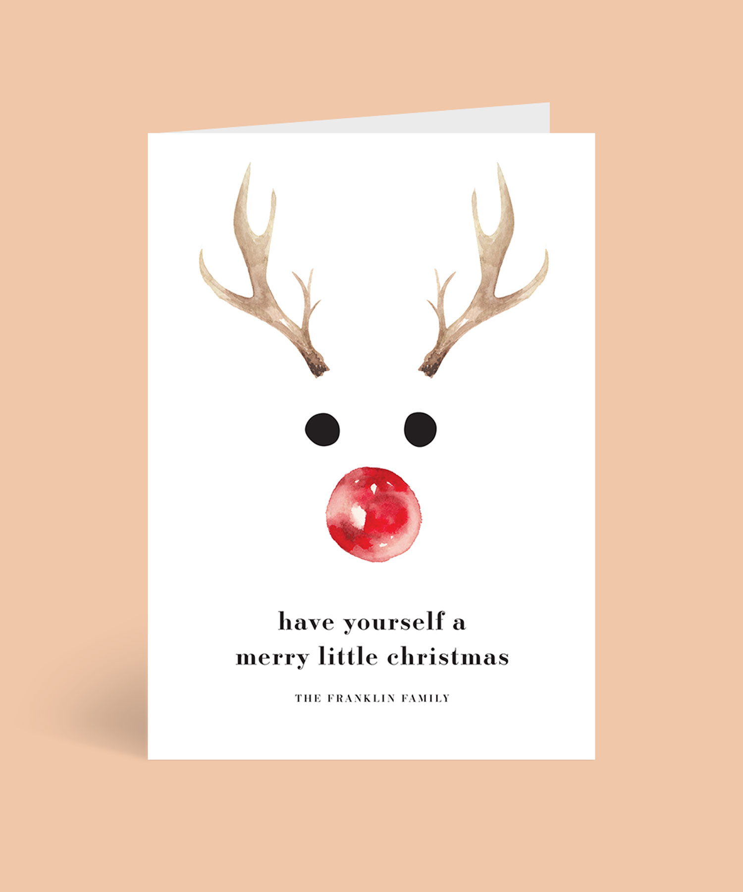 Reindeer deals christmas cards