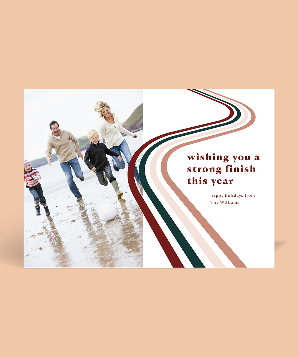 Strong Finish - Holiday Cards