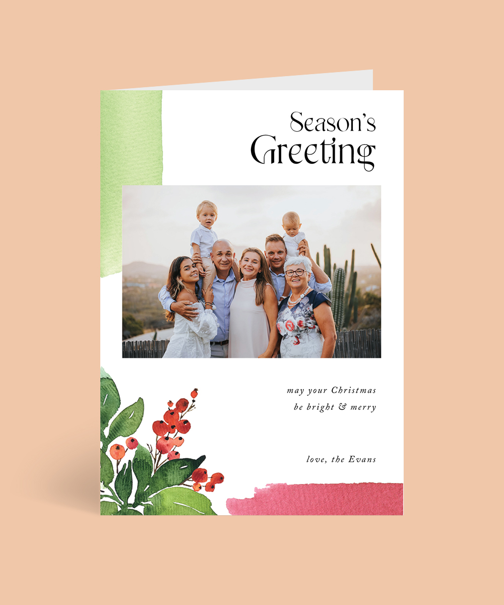 Season's Greeting - Christmas Cards