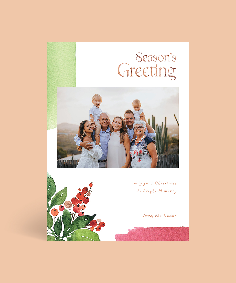Season's Greeting - Christmas Cards