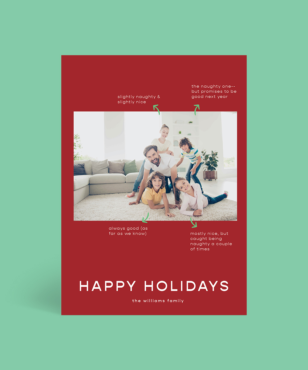 Reporting To Santa Holiday Cards - Digital Printing design preview