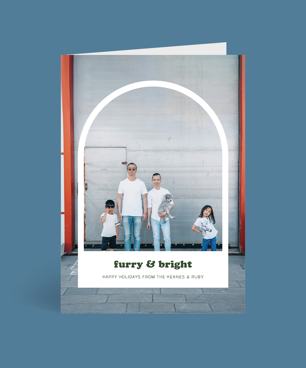 Polaroid Arch - Christmas Cards