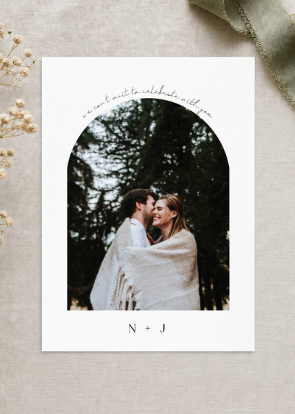 Byron wedding invitation design from Paperlust.