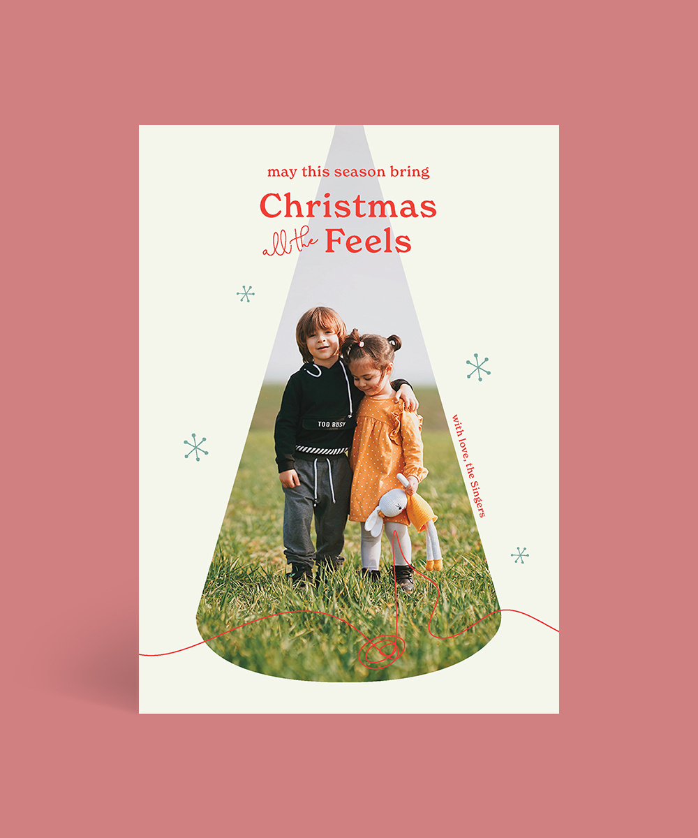 Spotlight Cheer - Christmas Cards