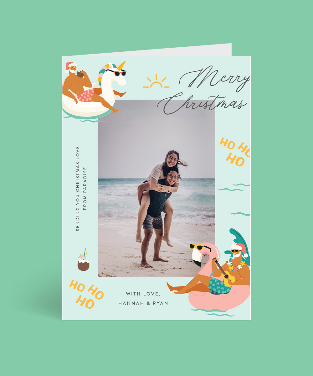 Tropical Christmas - Christmas Cards