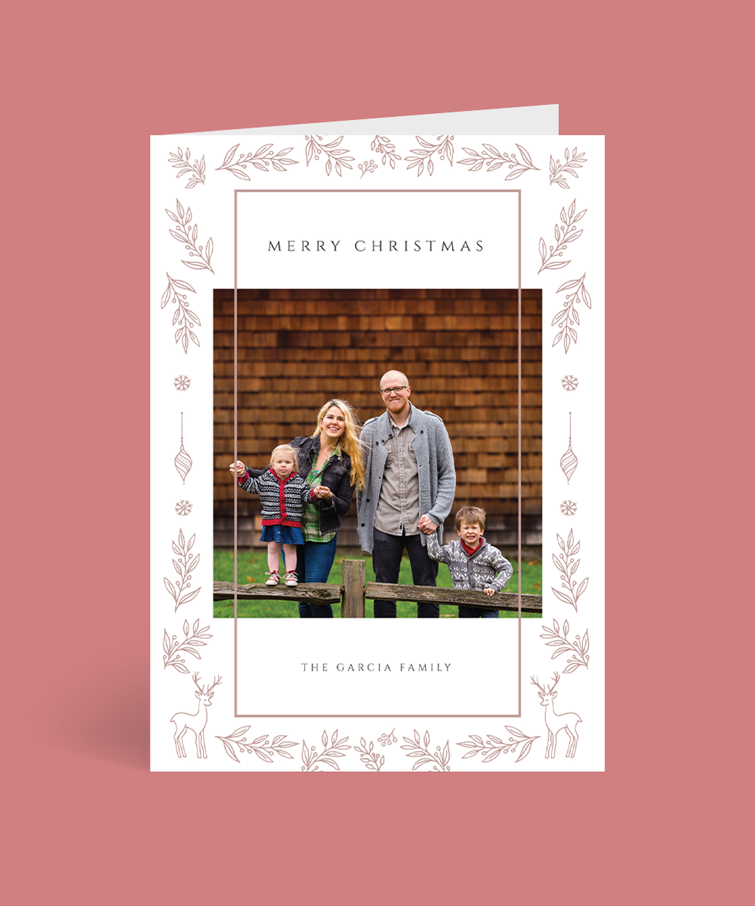 Floral Noel Holiday Cards - Digital Printing design preview