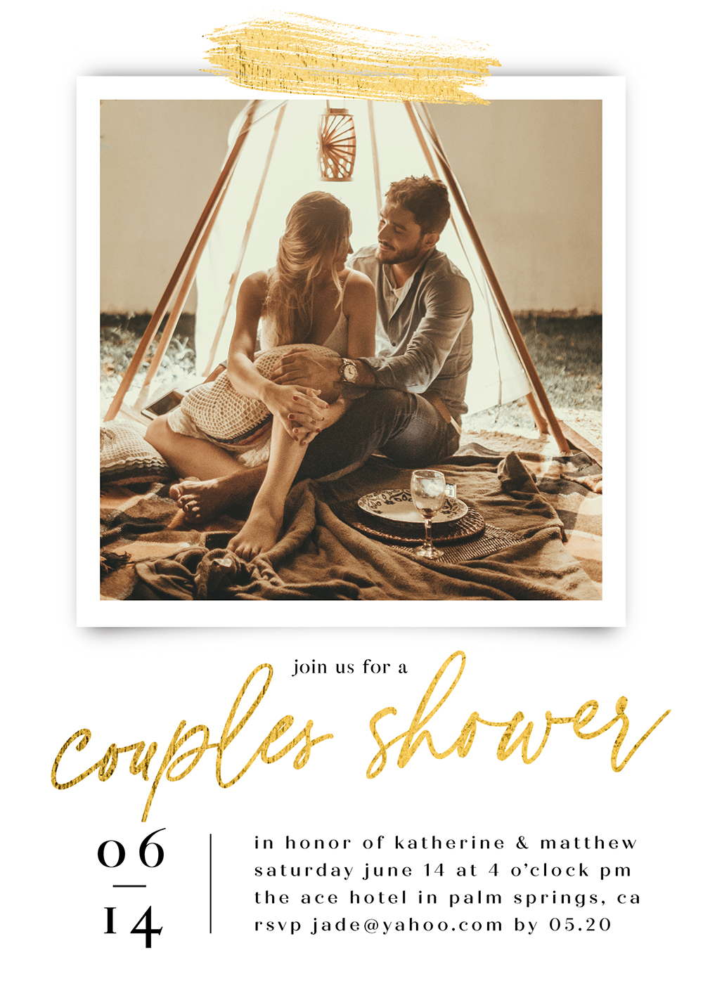 Romance - Bridal Shower Invitations