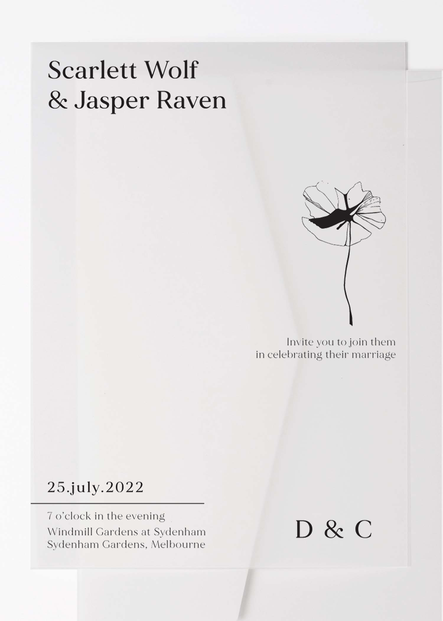 Poppy - Wedding Invitations